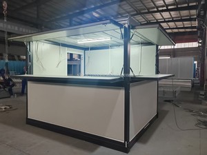 <span class=keywords><strong>Petit</strong></span> Snack Bar <span class=keywords><strong>Magasin</strong></span> Dépanneur Café 10ft Mini Pop-up Conteneur Alimentaire Kiosque Modulaire Préfabriqué <span class=keywords><strong>Magasin</strong></span> - Product Image 4