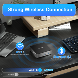 <span class=keywords><strong>Geekom</strong></span> Air 12 Mini PC Intel Core Supports WiFi 6 BT5.2 DDR5 4800MT/s M.2 2280 PCIe4.0 SSD Windows 11 Pro 12th Gen 16GB Max Home - Product Image 3