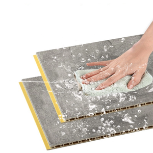 New Tech Panneau mural en bois composite PVC de haute qualité <span class=keywords><strong>Plancha</strong></span> Revestimiento Pared Panneaux muraux intérieurs - Product Image 1