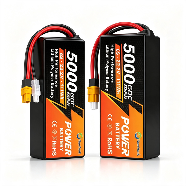 11.1V 5000mAh LiPo Battery Pack High Capacity Rechargeable Lithium Polymer Battery for RC Car Tank Monster Truck Model Toy