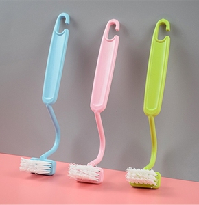 Brosse de toilette écologique en vente chaude, brosse de nettoyage multifonctionnelle en vrac avec crochet de suspension pour un usage domestique - Product Image 1