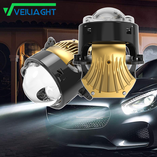 Hot Sale 3.0 Inch Bi Led Dual Laser Projector Lens BI-Led Upgraded 3" Car Head Light Lenticular Optics Auto Lamp Accessories