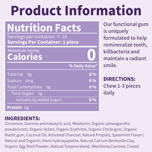 DHOP Melatonin gusi tidur manis suplemen stroberi permen karet untuk relaksasi tidur mendorong tidur & menenangkan suasana hati - Product Image 6