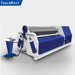 Touchfast 4 cuộn tấm tự động sắt CNC Cone cán thép máy lạnh tự động điện cán máy - Product Image 1