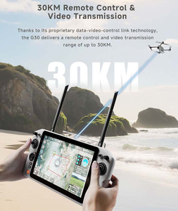 Control Remoto FPV Skydroid G30 Metálico en Oferta, Pantalla HD de 10.1 Pulgadas, Doble Frecuencia 2.4G 5.8G, Transmisión de Largo Alcance de 30KM para Drones - Product Image 6