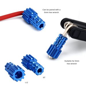Outil de <span class=keywords><strong>démontage</strong></span> et d'assemblage de <span class=keywords><strong>manivelle</strong></span> de <span class=keywords><strong>vélo</strong></span> RIDERACE pour Shimano XTR M9100, outil de <span class=keywords><strong>démontage</strong></span> et d'installation de la couvercle de <span class=keywords><strong>manivelle</strong></span> de <span class=keywords><strong>vélo</strong></span> - Product Image 5