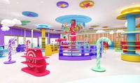 Schöne Einzelhandel geschäft Innen architektur Süßigkeiten Gondel Shop Möbel maßge schneiderte Süßigkeiten Display Stand