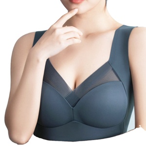 Sujetador sin Costuras para Mujer, Sujetador de una Pieza con Cobertura <span class=keywords><strong>Completa</strong></span>, Sujetador sin Espalda, Sujetador sin Costuras - Product Image 1