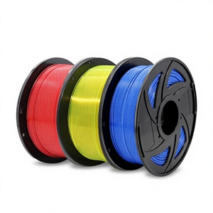 เส้นใยพิมพ์ 3 มิติ PETG ขนาด 1.75 มม. น้ำหนัก 1 กก. สีทึบ ความยาว 320-330 ม. ความหนาแน่น 1.29-1.4 กรัม/ซม. - Product Image 1