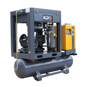 Tipo tornillo 11kw compresor de aire de tornillo rotativo combinado con secador y receptor 300L - Product Image 5