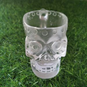 Taza Natural de cuarzo transparente para beber, calaveras de <span class=keywords><strong>cristal</strong></span> de 5 pulgadas de alta calidad - Product Image 5