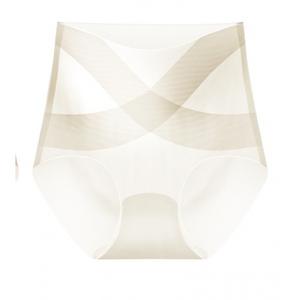 Pantalones ajustados <span class=keywords><strong>de</strong></span> cintura alta cruzados ultrafinos para mujer Pantalones moldeadores <span class=keywords><strong>de</strong></span> borde no rizado para transpirabilidad - Product Image 3