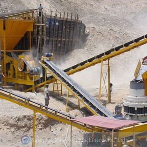 סין הטוב ביותר זכוכית תיבת מגרסה הפרדה לבני ייצור נייד רוק אבן חול מגרסה קו מכונת ציוד רולר מגרסה - Product Image 4