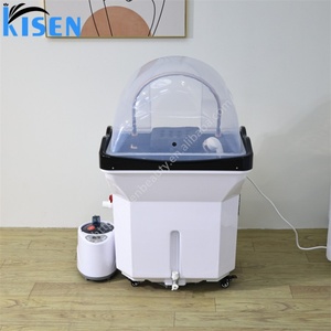 Equipo de Spa Capilar KISEN, Lavacabezas Portátil con Masaje y Luz LED para Salón de Belleza, Terapia Capilar con Agua - Product Image 4