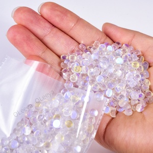 Nouveaux strass en verre non thermocollants Aurora Blanc SS6 SS8 SS10 SS12 SS16 SS20 Larmes de Sirène pour Nail Art 2023 - Product Image 3