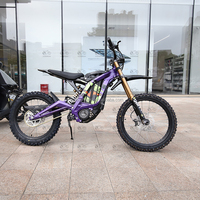 Moto tout-terrain électrique SURRON LBX 2026 72V Light Bee X 10000W pour adultes, couleur violet