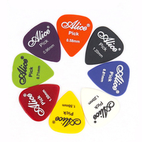 Boxed Alice Guitar Picks 100pcs Electric Acoustic Music Plectrums Stringed Instruments Part Accessory