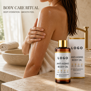 Anti Aging Body <b>Oil</b> Deep Moisturizing Non Greasy Brightening Firming Smoothing Skin Care 100ml Radiant Private Label OEM ODM - Product Image 3