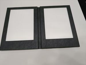 Menú de Cuero PU Negro con Iluminación LED Recargable, Libro de Menú LED de 4 Páginas Tamaño A4, Menú Iluminado LED para Bar o Club - Product Image 2