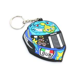 Aksesoris Motor Gantungan Kunci Helm Motor 3D Karet - Product Image 6