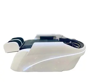 Werksverkauf luxuriöser Salon-Haarwaschshampoo-Stuhl automatischer elektrischer Massagetisch Shampoobett