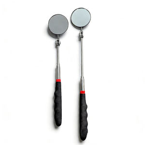 Miroir d'inspection télescopique de 50 mm avec rotation à <span class=keywords><strong>360</strong></span>° °   Poignée réglable avec <span class=keywords><strong>rotule</strong></span> articulée et poignée antidérapante, extensible de 9 à 36 pouces - Product Image 1