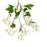 Fleurs artificielles de camomille haut de gamme transfrontalières, marguerite à 30 têtes, chrysanthème imprimé en 3D, style pastoral, en tissu de soie décoratif