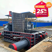 Presse à briquettes hydraulique pour copeaux de fer, aluminium et métaux, capacités 100T, 200T, 300T