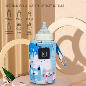 <b>USB</b> <b>Heating</b> Fastest Bottle Warmer Customized Cartoon Little Tiger Milk Warmer Factory Direct Baby Feeding Supplies - Product Image 6