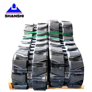 โซ่แทร็คยาง400x75.5x74โซ่แทร็กยางใช้สำหรับรถขุด VIO50 B50 B50V B6-3 VIO45สายพานยาง VIO57 <span class=keywords><strong>VIO55</strong></span> - Product Image 3