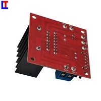 Placa Controladora de Motor de Doble Canal L298N, Módulo de Motor de Dos Vías y 2 Pasos para Coches Inteligentes, Robots, Accesorio, Proveedor de PCBA