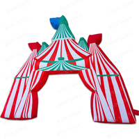 Arche d'entrée de carnaval Tente de cirque gonflable pour fête en plein air Festival Événement
