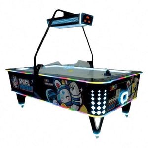 Table de hockey sur air de qualité supérieure pour jeu de style hockey sur glace avec compteur numérique, moteur de ventilateur et kit d'accessoires en promotion - Product Image 1
