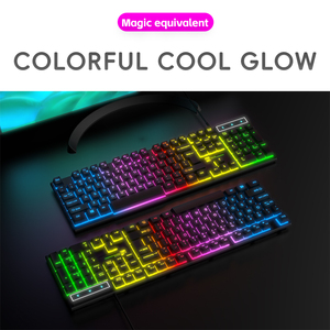 Bán buôn in laser khắc cao cấp màu đen kích thước đầy đủ bàn phím chơi game với logo - Product Image 5