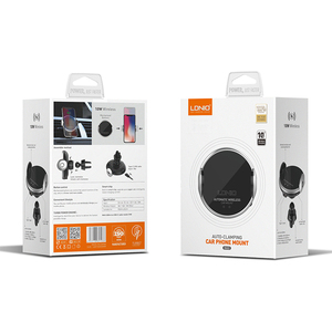 LDNIO-cargador inteligente inalámbrico MA02 para <span class=keywords><strong>coche</strong></span>, <span class=keywords><strong>soporte</strong></span> de teléfono de 15W, cargador de teléfono magnético, oferta de <span class=keywords><strong>Amazon</strong></span> - Product Image 6