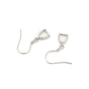 Boucles <span class=keywords><strong>d</strong></span>'oreilles <span class=keywords><strong>en</strong></span> <span class=keywords><strong>argent</strong></span> Sterling 925, vente <span class=keywords><strong>en</strong></span> gros, 50 pièces, crochets <span class=keywords><strong>pour</strong></span> bricolage de bijoux - Product Image 2