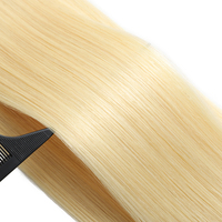 Extensioni per capelli con nastro adesivo di grado professionale per saloni, morbide sulla pelle, delicate sui capelli, texture naturale, 100% Remy, in capelli umani.