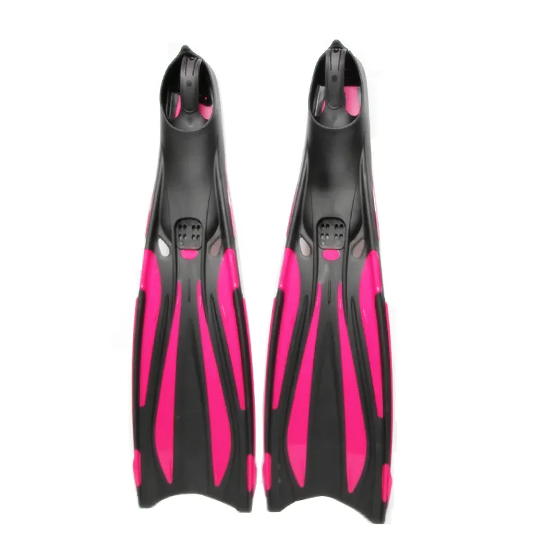 Professional Scuba Long Blade Diving Fins Snorkeling Diving Swimming Fins For Men Freediving Rubber Flippers Diving Equipment