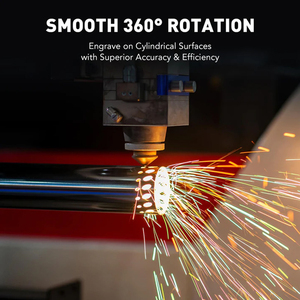 Trục Quay Cho Máy Đánh Dấu Bằng Sợi Quang 20W 30W 50W Thiết Bị Quay Đánh Dấu Bằng Laser Chất Lượng Cao Bàn Xoay - Product Image 5