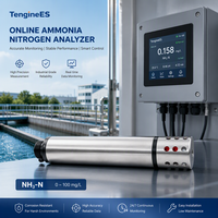 Analyseur d'azote ammoniacal en ligne TengineES, surveillance des eaux usées industrielles, détection de la qualité de l'eau en temps réel, sonde de détection