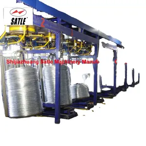 Máquinas de producción de alambre de planta, galvanizado en caliente