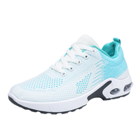 Nouvelles chaussures de course décontractées pour femmes, légères, respirantes, antidérapantes, amortissantes, lacets, chaussures de sport