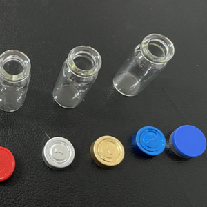 Tapa Desprendible de Aluminio de 20 mm para Viales Farmacéuticos, Opciones en Azul, Plateado y Dorado, Diseño Antiderrames - Product Image 5