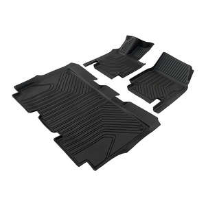 Tapis de sol 3D pour <span class=keywords><strong>Tesla</strong></span> <span class=keywords><strong>Cybertruck</strong></span> - Tapis TPE pour pick-up, tapis de sol de voiture imperméables de qualité supérieure, anti-déversement, couvrant entièrement l'espace du pick-up - Product Image 6