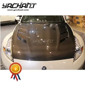 碳纤维2009 2016年370Z Z34轿跑车370Z发动机罩前发动机罩车身套件