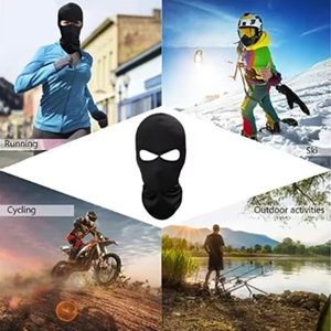 Uomo estivo sport all'aria aperta protezione viso passamontagna di seta da equitazione maschera antivento per lo sci ciclismo pesca poliestere - Product Image 6