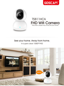 Лучшая 2-мегапиксельная Wi-Fi камера видеонаблюдения высокого качества для домашней безопасности ночного видения 10x оптический зум предлагает облачные снимки памяти - Product Image 3