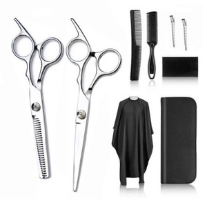 <span class=keywords><strong>Forbici</strong></span> <span class=keywords><strong>da</strong></span> barbiere integrate in acciaio inossidabile Set di strumenti per parrucchieri auto-taglio per uso domestico articoli vari per la casa - Product Image 1