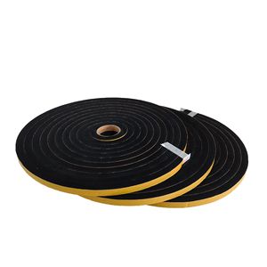 Bandes d'étanchéité EPDM 1000x2000x3-100mm auto-adhésives en mousse pour portes et applications automobiles en caoutchouc - Product Image 1