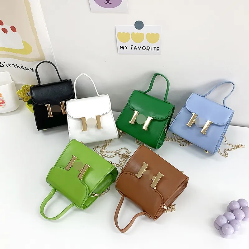 SXCCYH Korean children's bag 2022 new candy color Mini messenger bag fashionable girl Princess zero Purse